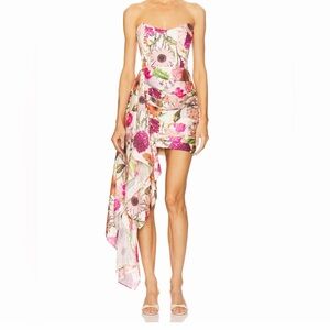 Katie May Chasing Dawn Gown in Pink Daisy